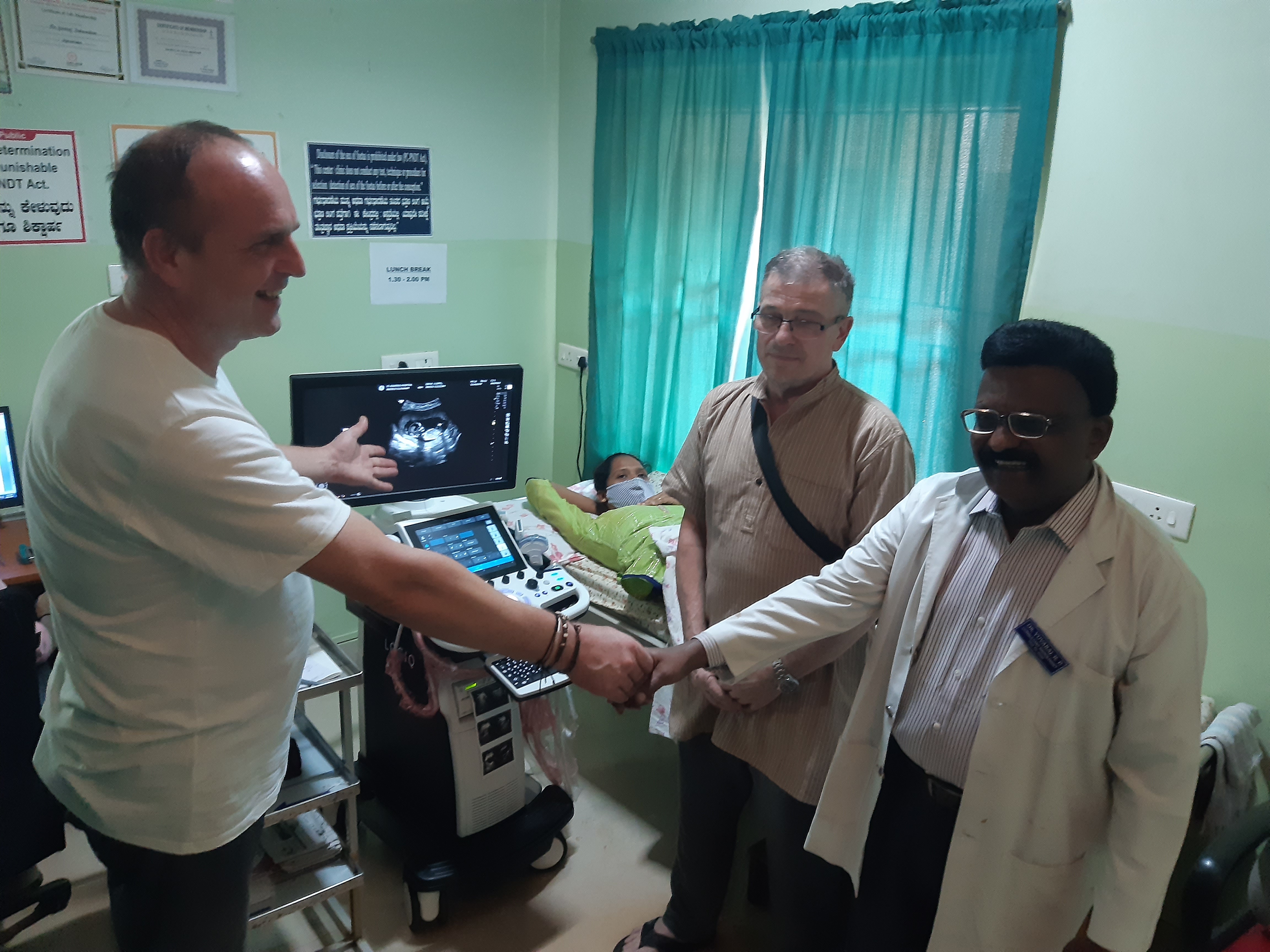 Nemocnice v Indii dostala nový ultrazvuk